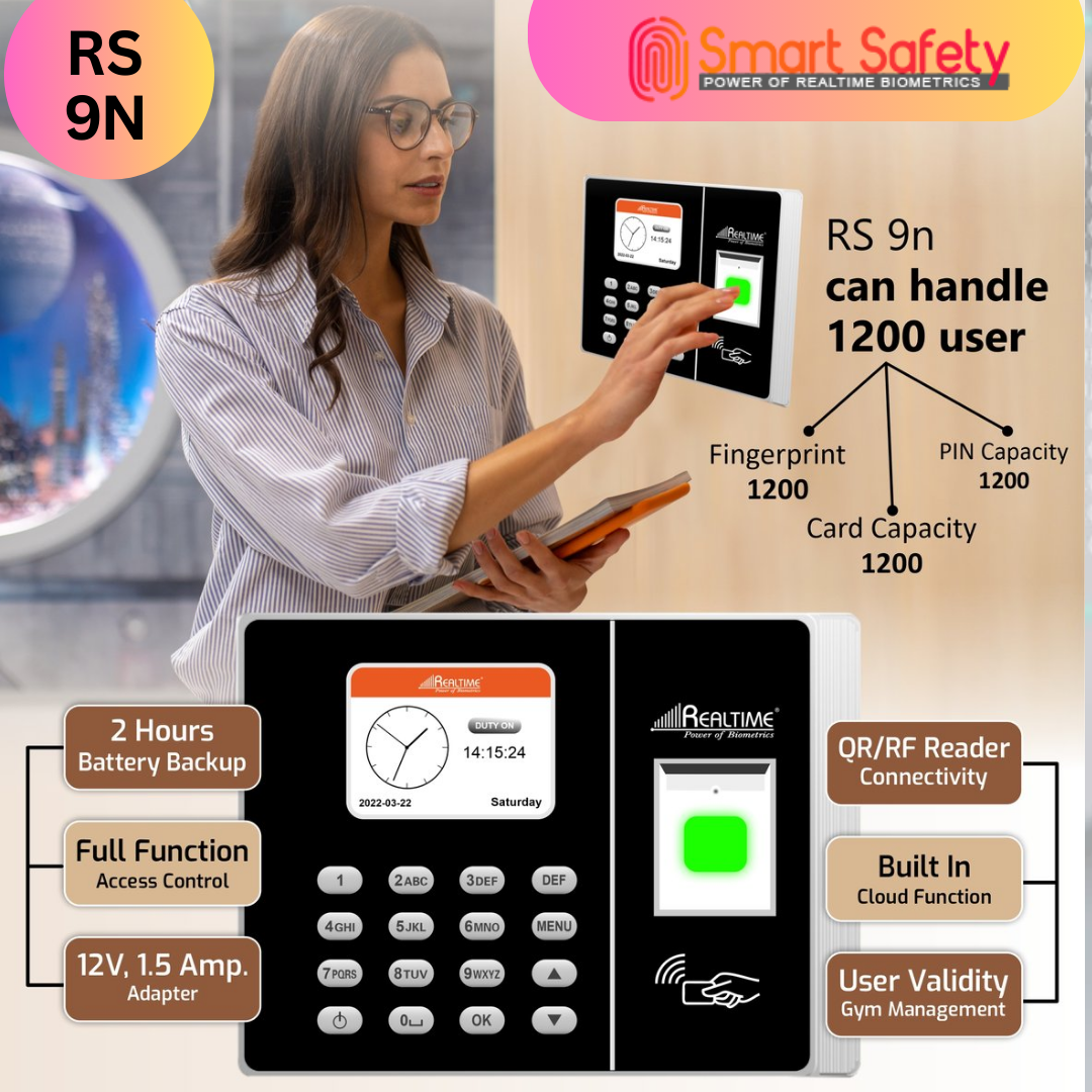 Biometric Attendance Machine in Lucknow | Fingerprint,Face Recognition